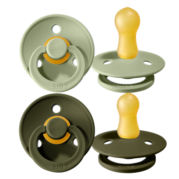 Suzete Bibs Colour Sage & Hunter Green 18+