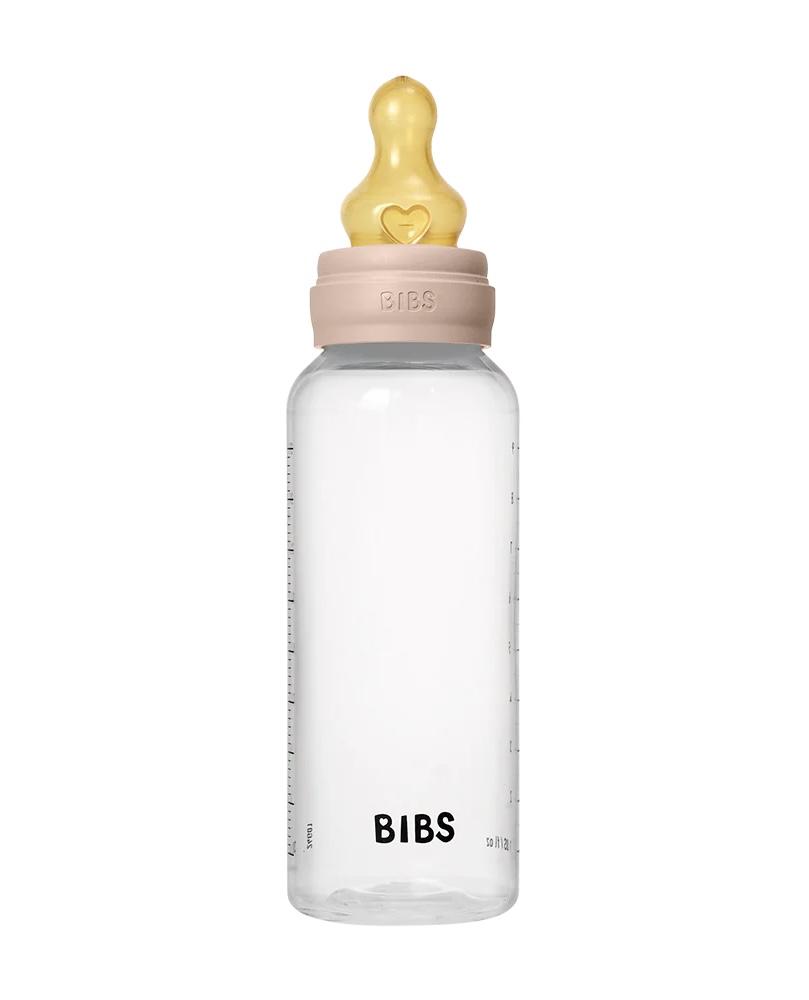 Biberon din plastic Bibs Blush (latex) 270 ml