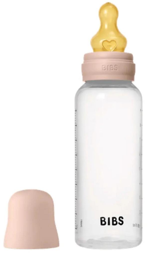 Biberon din plastic Bibs Blush (latex) 270 ml