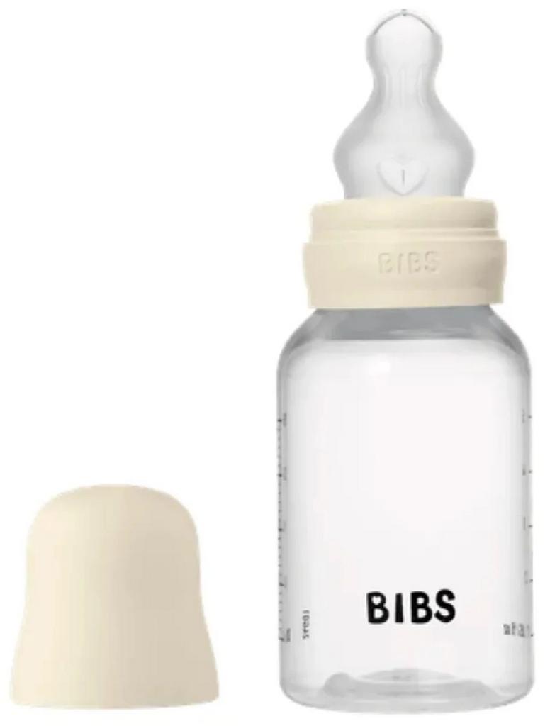 Biberon din plastic Bibs Ivory (silicon) 150 ml