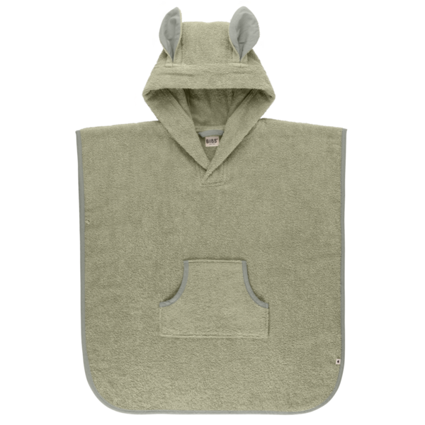 Poncho Kangaroo BIBS - Sage
