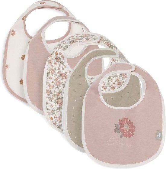 Set 5 bavete impermiabile Jollein - Retro Flowers