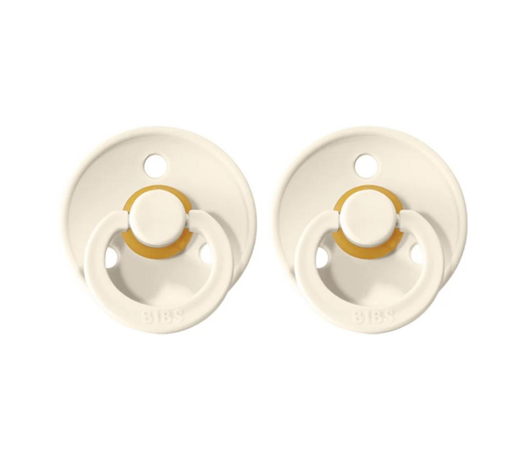 Suzete Bibs Colour Duo Ivory  6-18