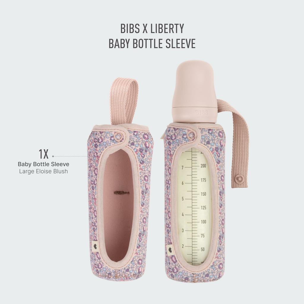 Husă pentru sticluța Bibs Liberty de 225 ml Eloise Blush