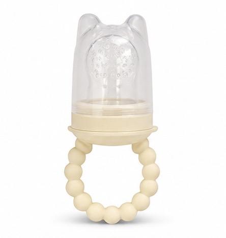Suzeta pentru fructe cu maner din silicon - Cream