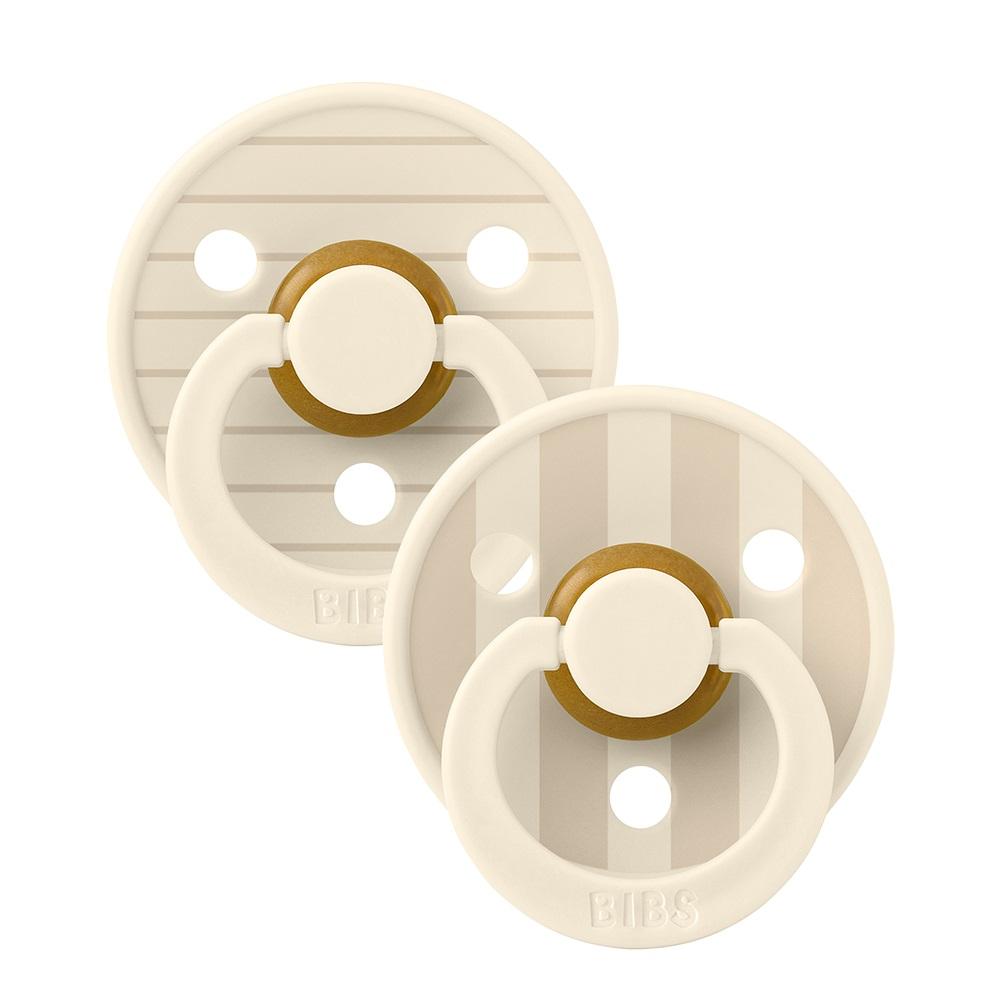 Suzete Bibs Pin Ivory & Vanilla 0-6