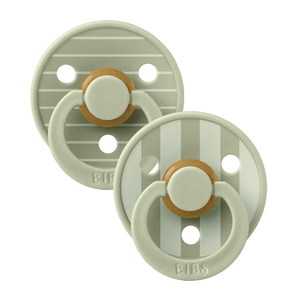Suzete Bibs Pin Sage Mix 0-6