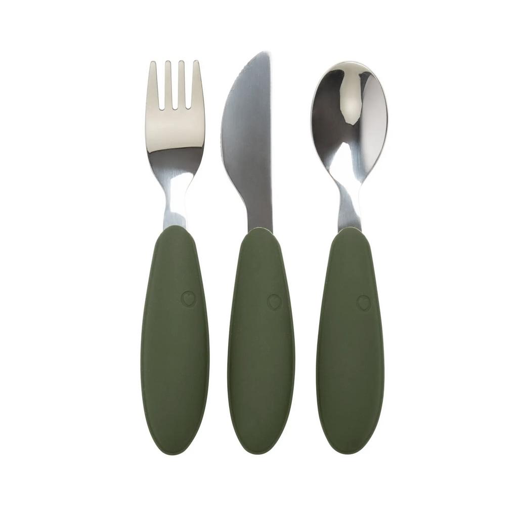 Set tacamuri din oțel inoxidabil BIBS Hunter Green