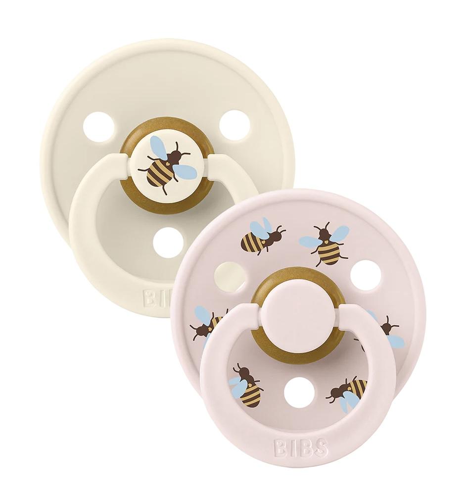Suzete Bibs Bumblebee - Ivory/Petal 0-6