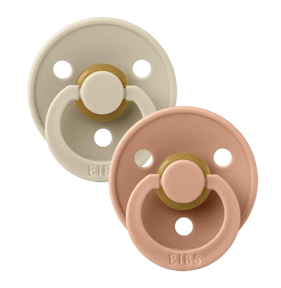 Suzete Bibs Colour Vanilla & Peach 0-6