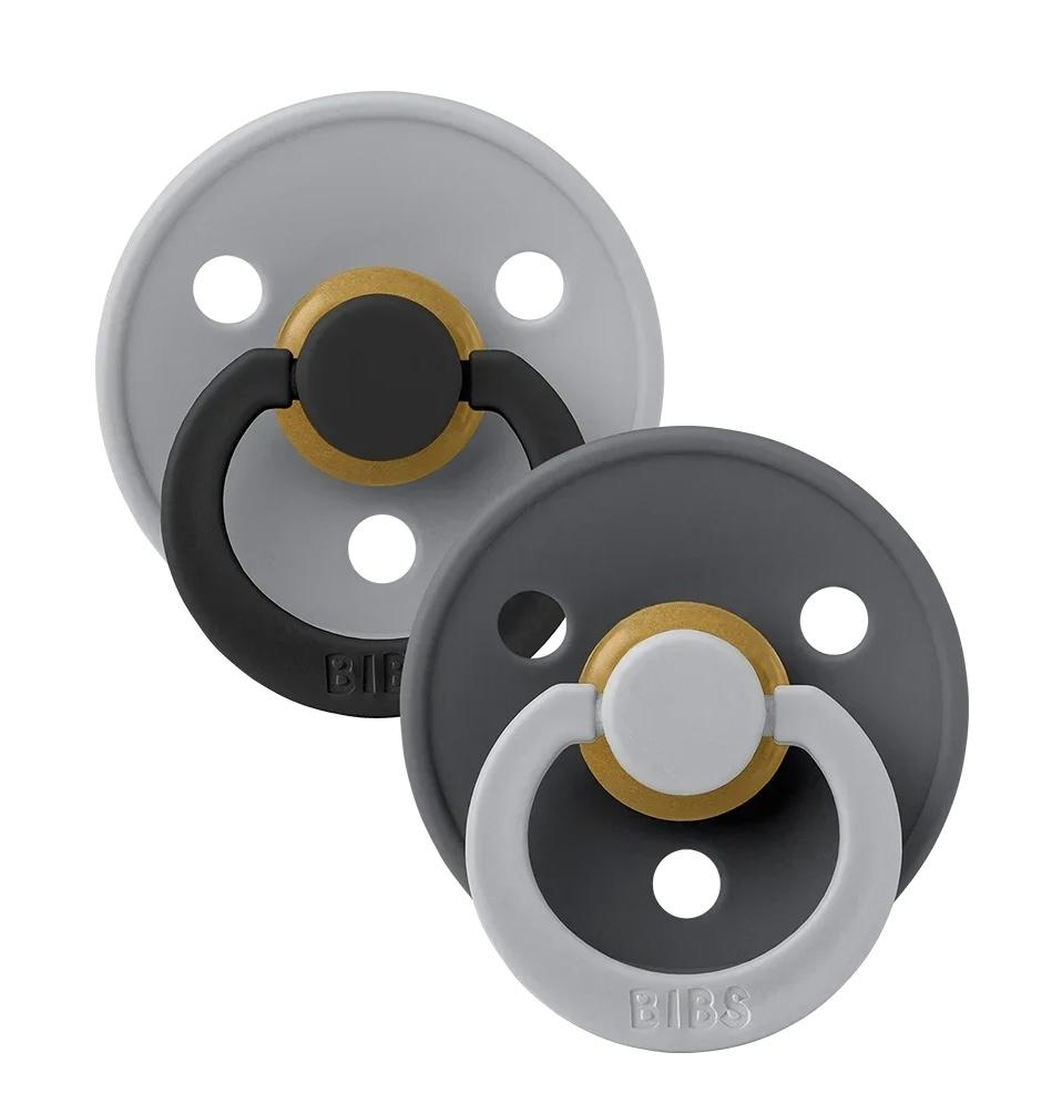 Suzete Bibs Fusion Cloud/Iron Mix