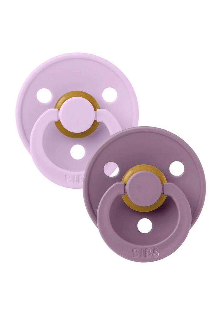 Set 2 suzete Bibs Colour Violet Sky & Mauve
