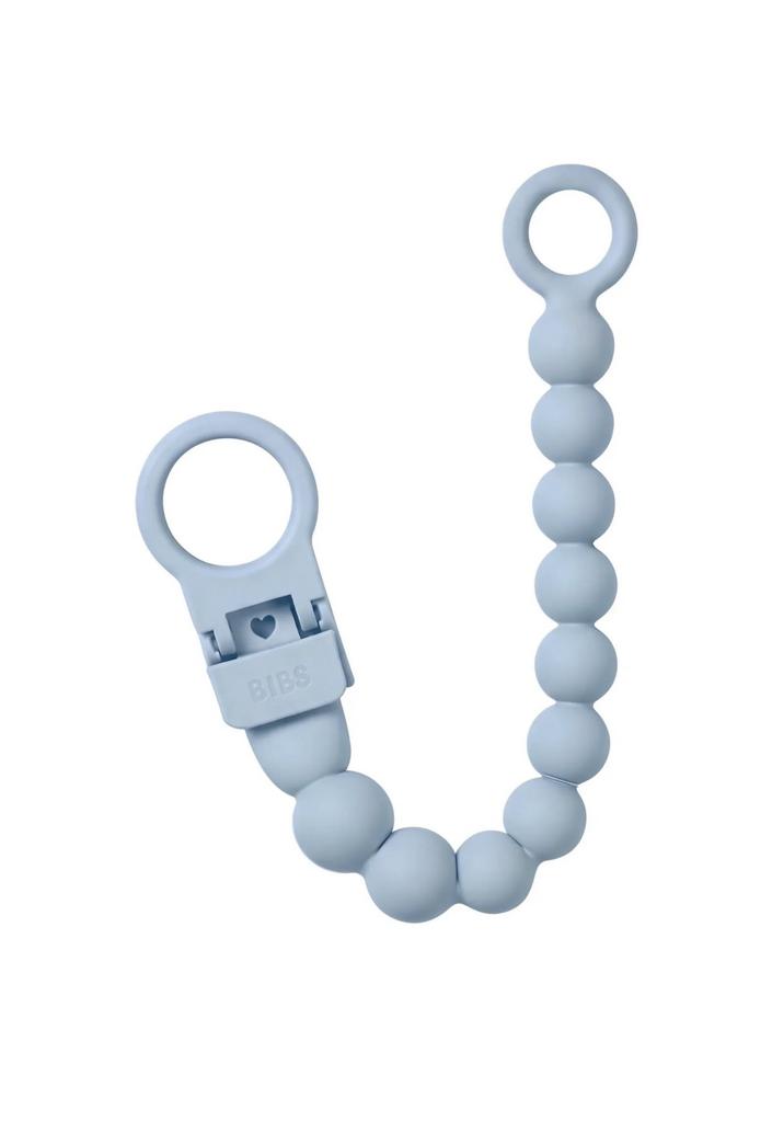 Lănțișor pentru suzetă BIBS Beaded – Baby Blue