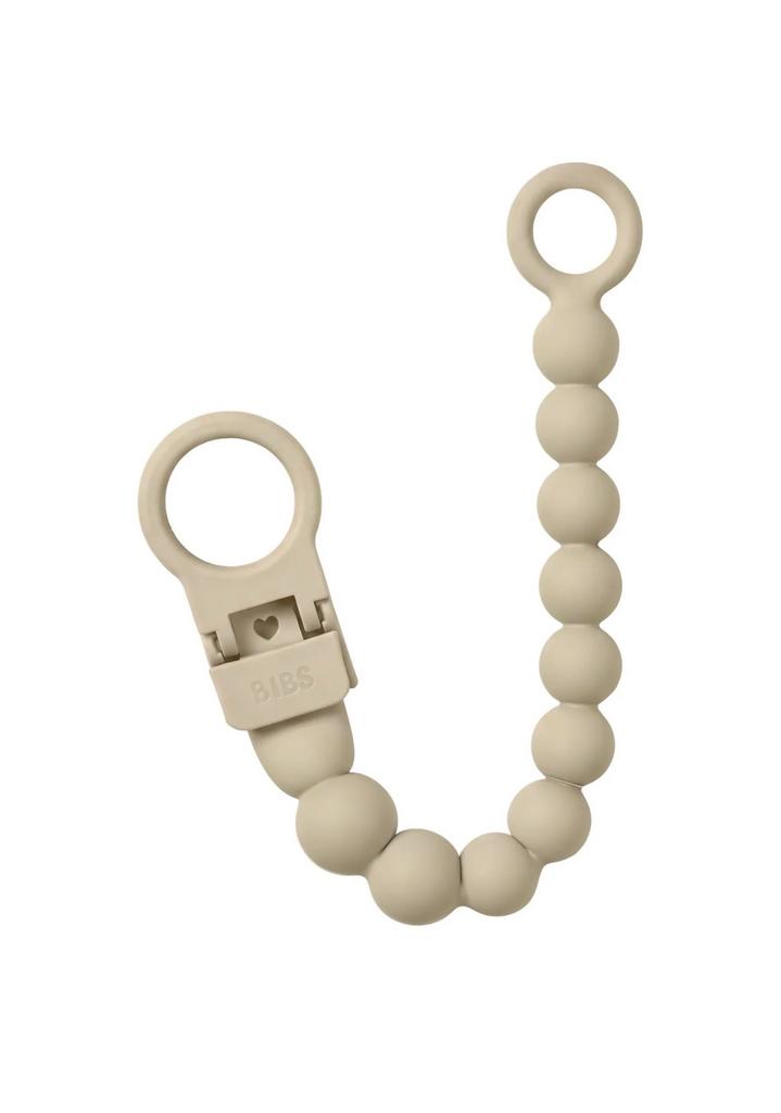 Lănțișor pentru suzetă BIBS Beaded – Vanilla
