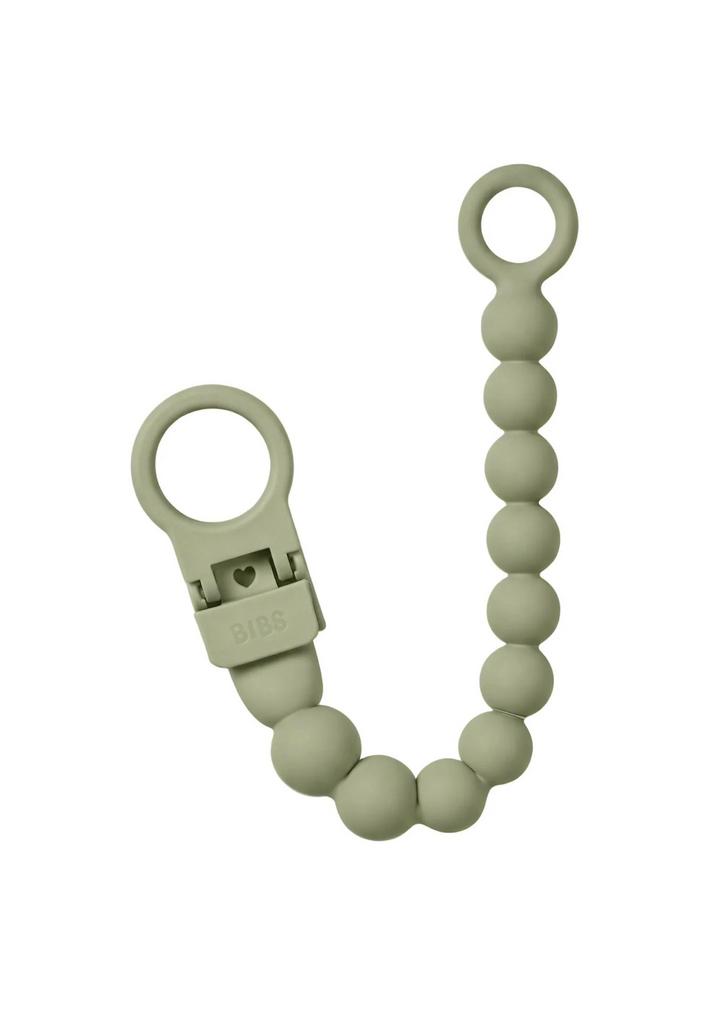 Lănțișor pentru suzetă BIBS Beaded – Sage