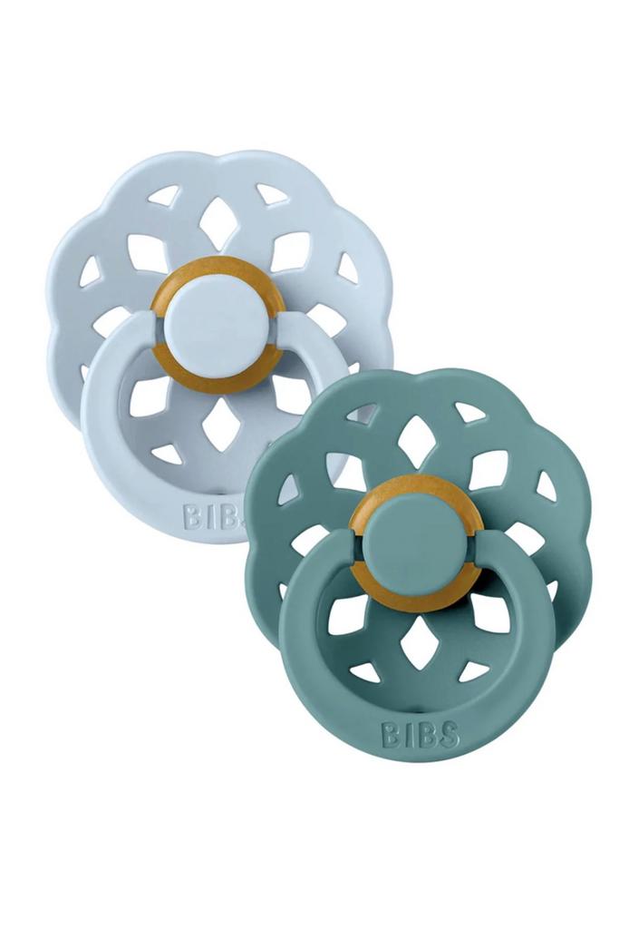 Set 2 suzete Bibs Boheme Baby Blue & Island Sea