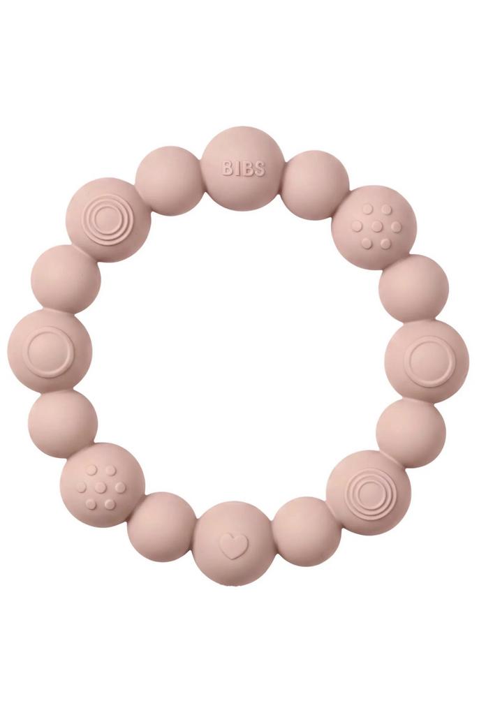 Inel de dentiție BIBS Beaded – Blush