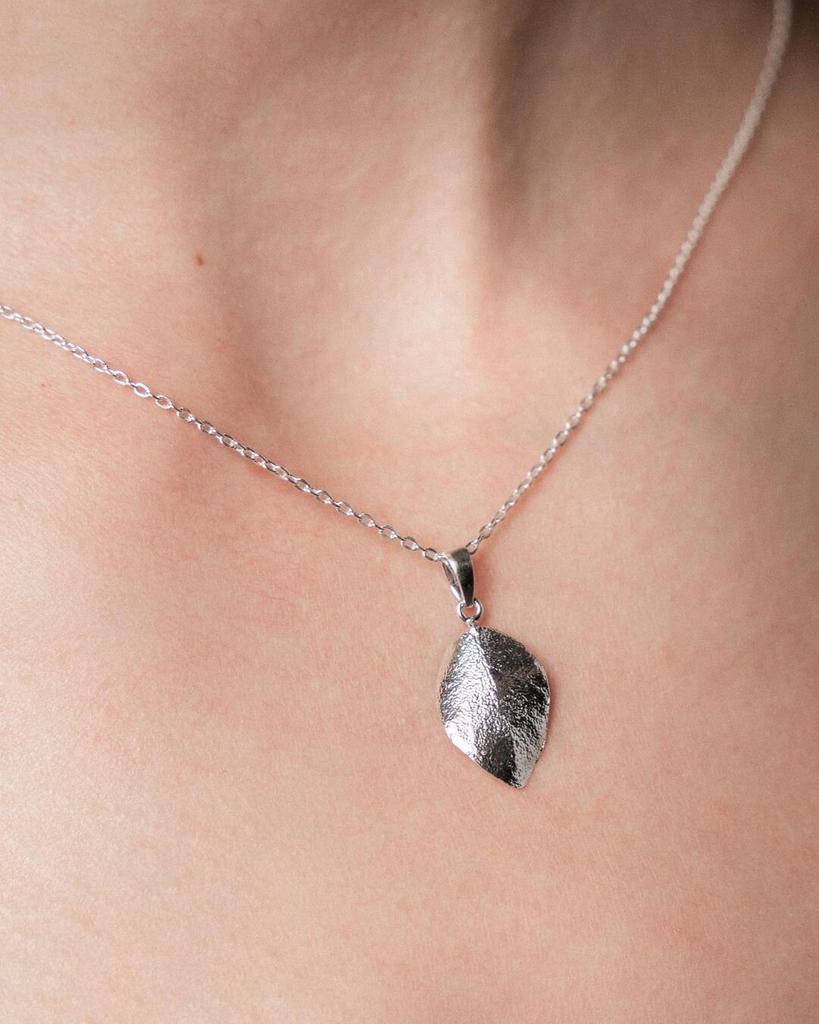 Подвеска "Эвкалипт  Гранд" , серебро 925