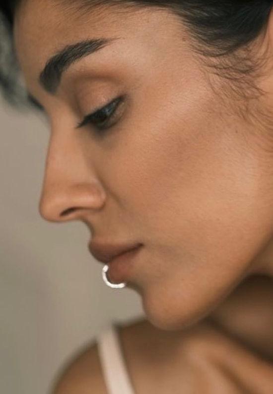 Кафф простой, серебро 925