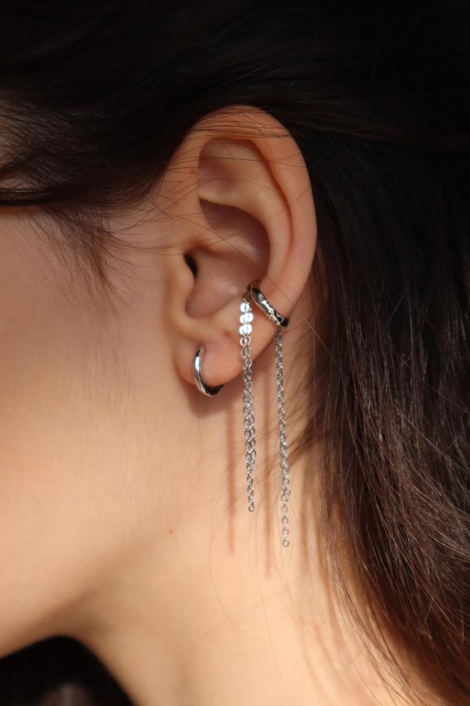 Кафф Tassel, серебро 925