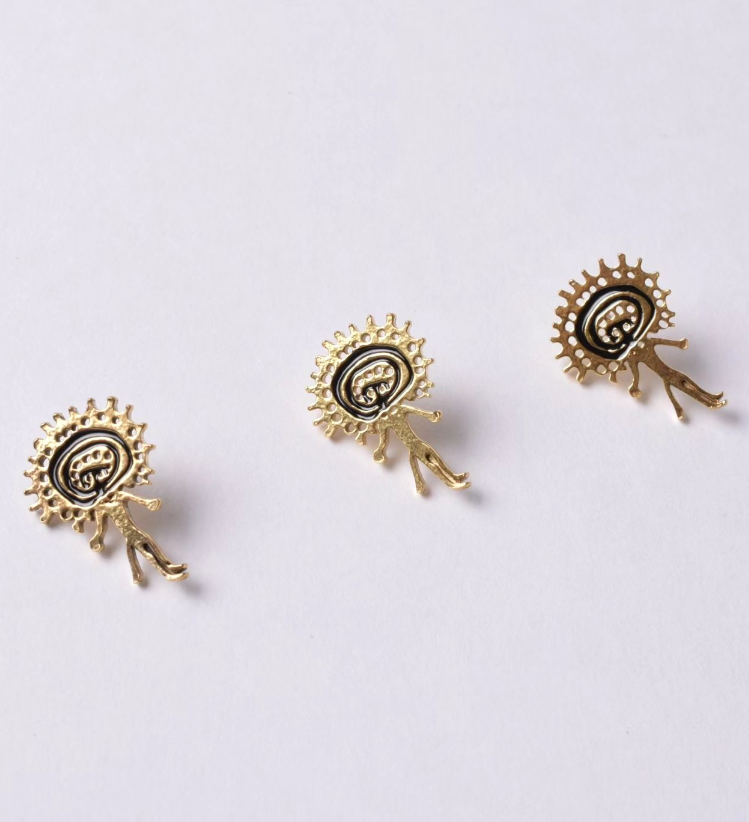 Значок " Лучистое солнце"