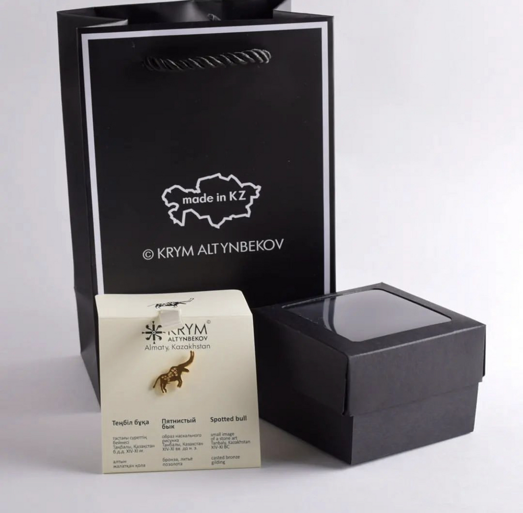 Значок "Пятнистый бык"