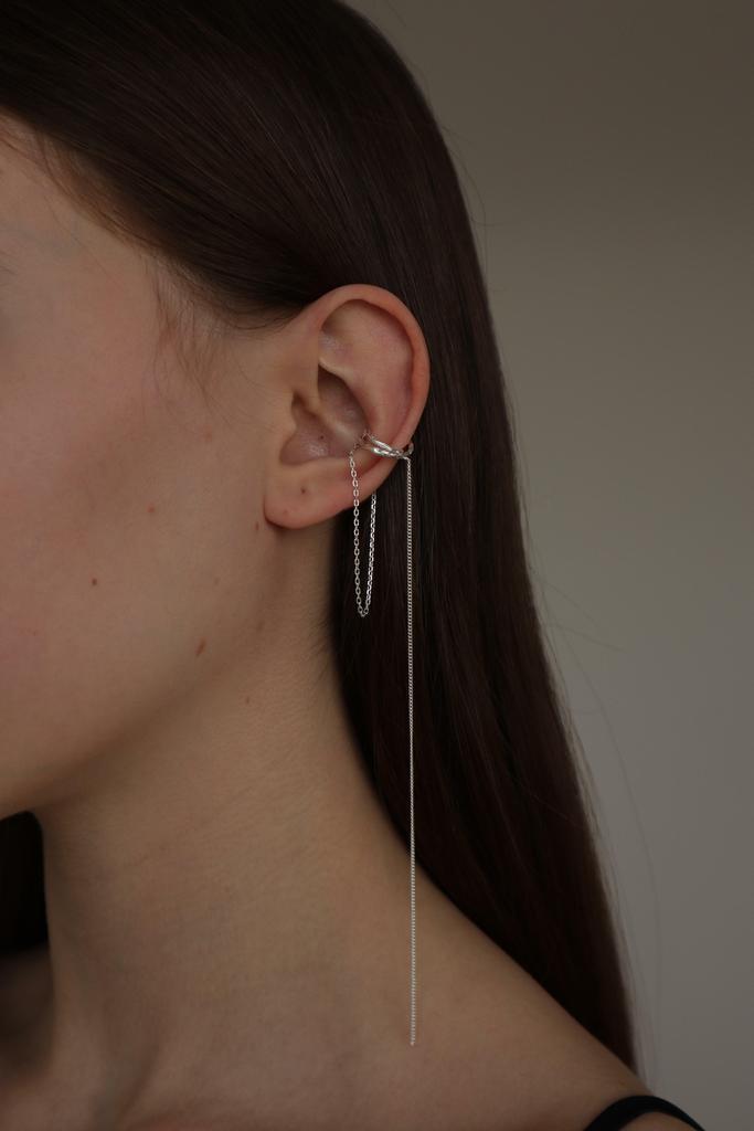 Кафф String, серебро 925