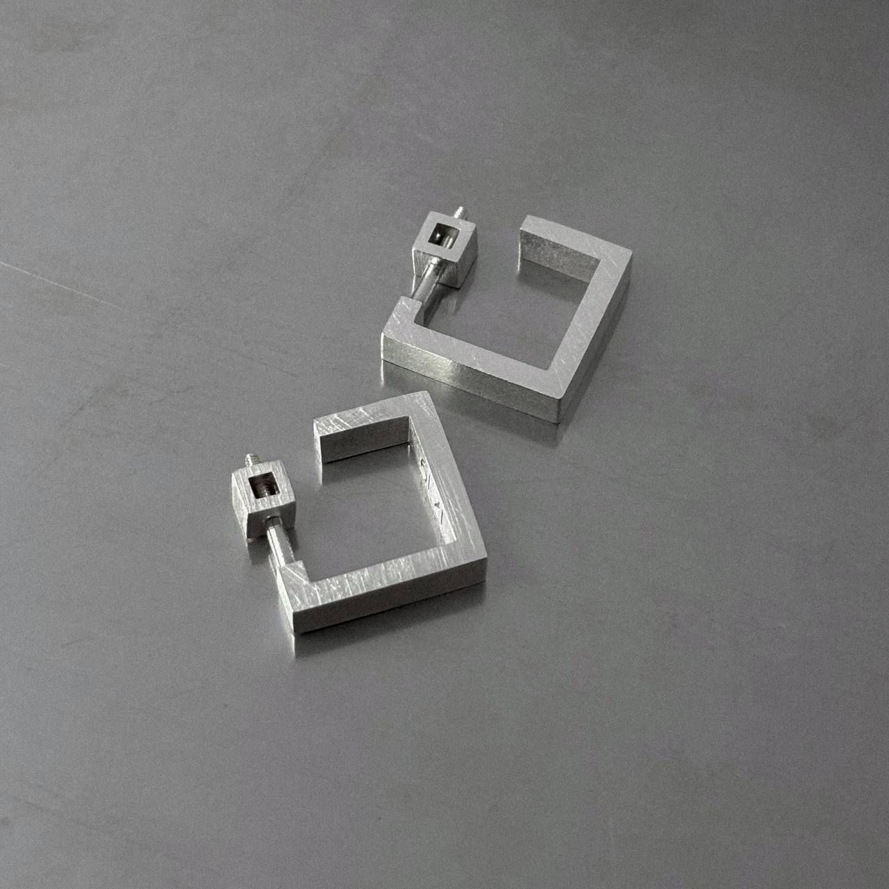 Серьги № 01 , серебро 925