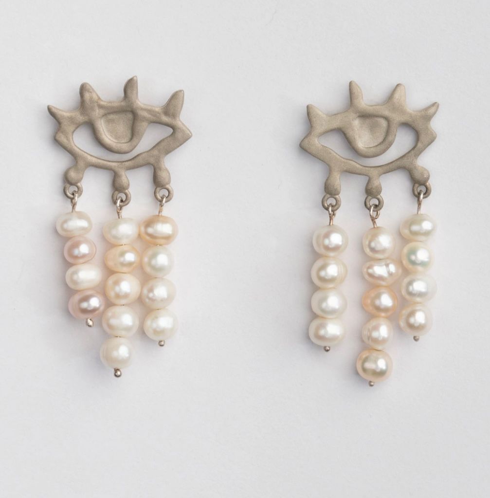 Серьги "Жемчужные слезы"