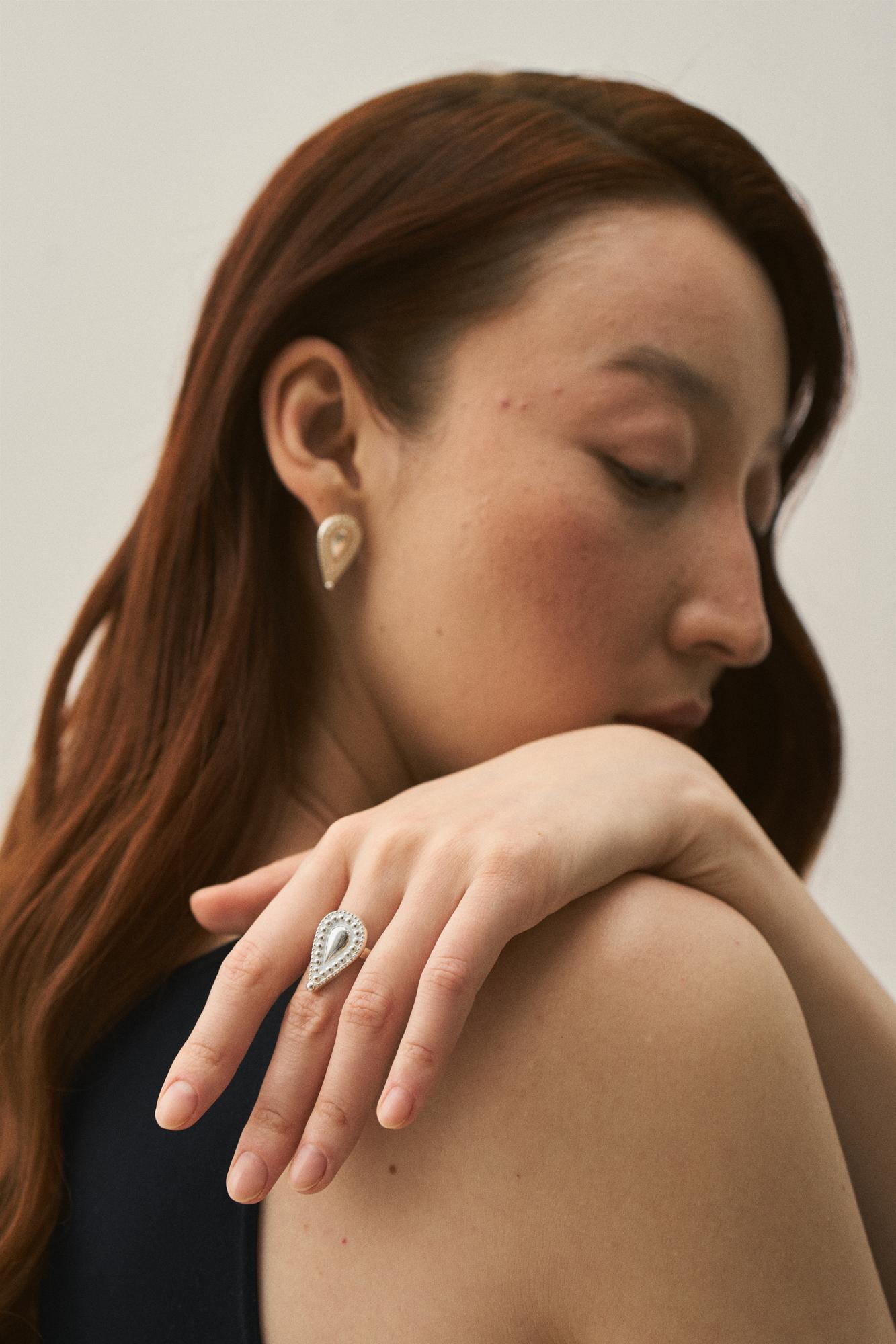 Кольцо Uşar, серебро 925