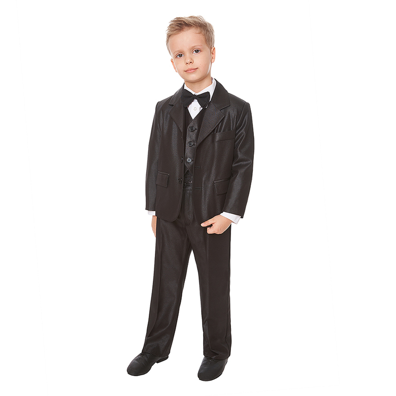 КОСТЮМ ЧЕРНЫЙ КЛАССИКА ТРОЙКА