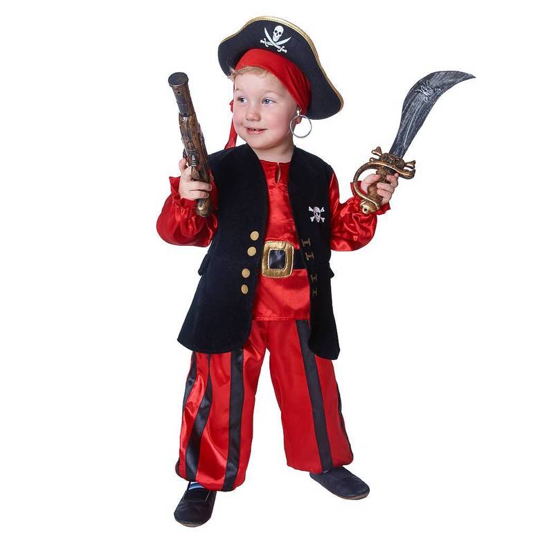 ПИРАТ МАЛЫЙ В КРАСНОМ