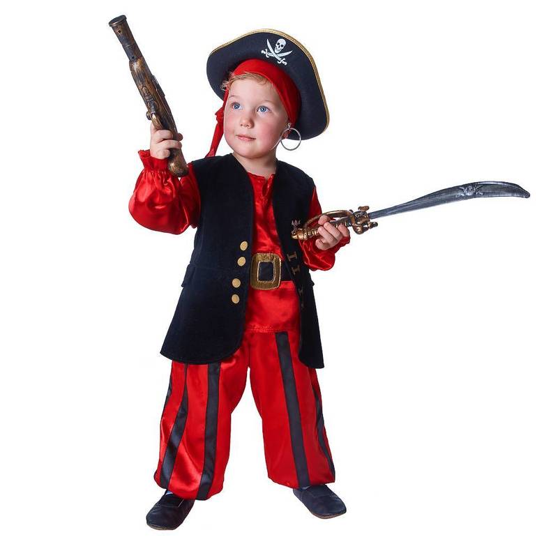 ПИРАТ МАЛЫЙ В КРАСНОМ