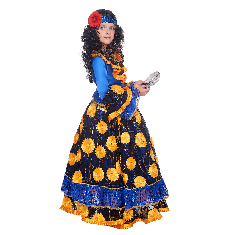 ЦЫГАНКА-ГАДАЛКА В СИНЕМ