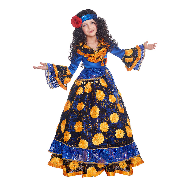 ЦЫГАНКА-ГАДАЛКА В СИНЕМ