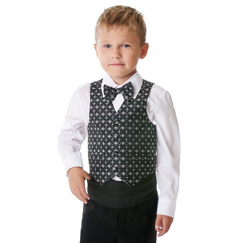 КОСТЮМ С ЖИЛЕТОМ ОРНАМЕНТ