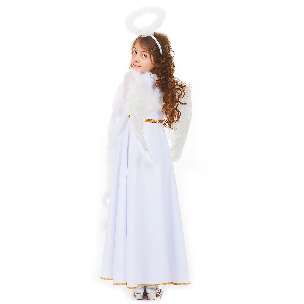 карнавальный костюм нарядное платье для девочки ангел
