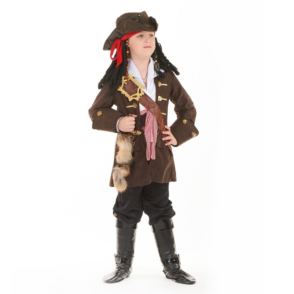 Детский костюм Джека Воробья для мальчика