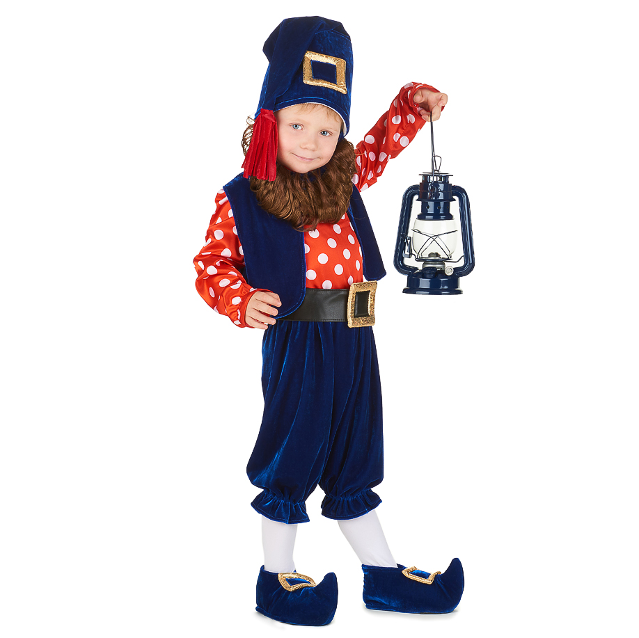 Детский карнавальный костюм Лесного гномика, возраст 4-9 лет - S 9920