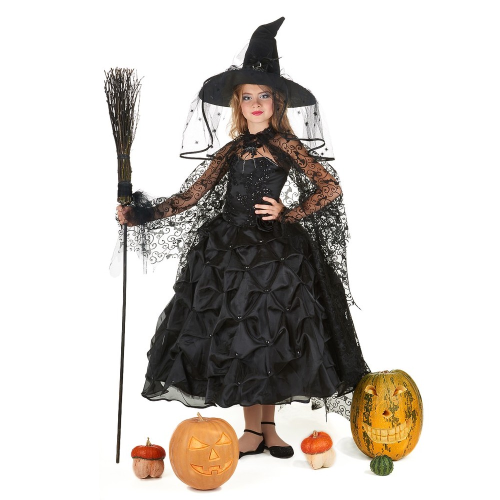 Костюм ведьмы, колдуньи 9 для ребёнка купить в интернет-магазине: фото, описание, отзывы