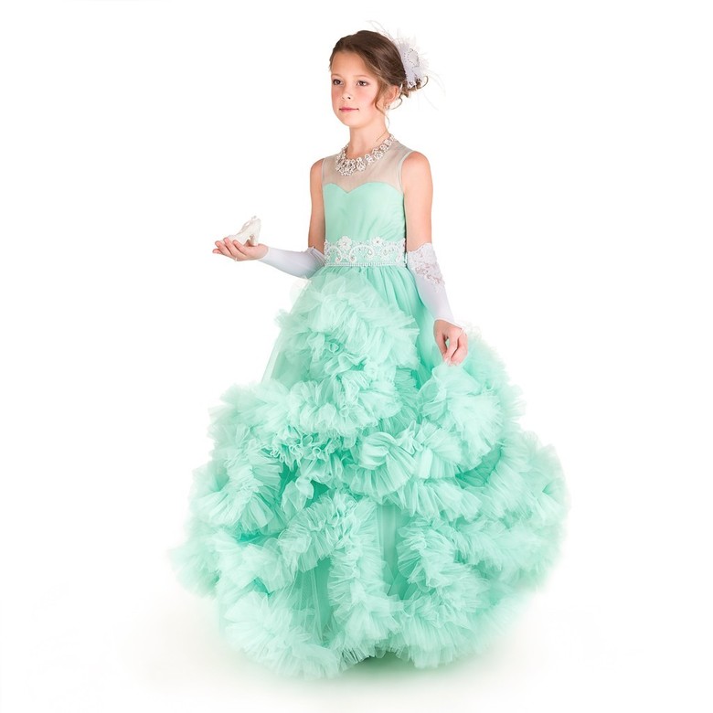 ВИОЛА МЯТА ВЕЧЕРНЕЕ ПЛАТЬЕ