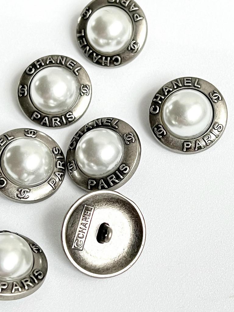 Button 23 mm, metal/plastic