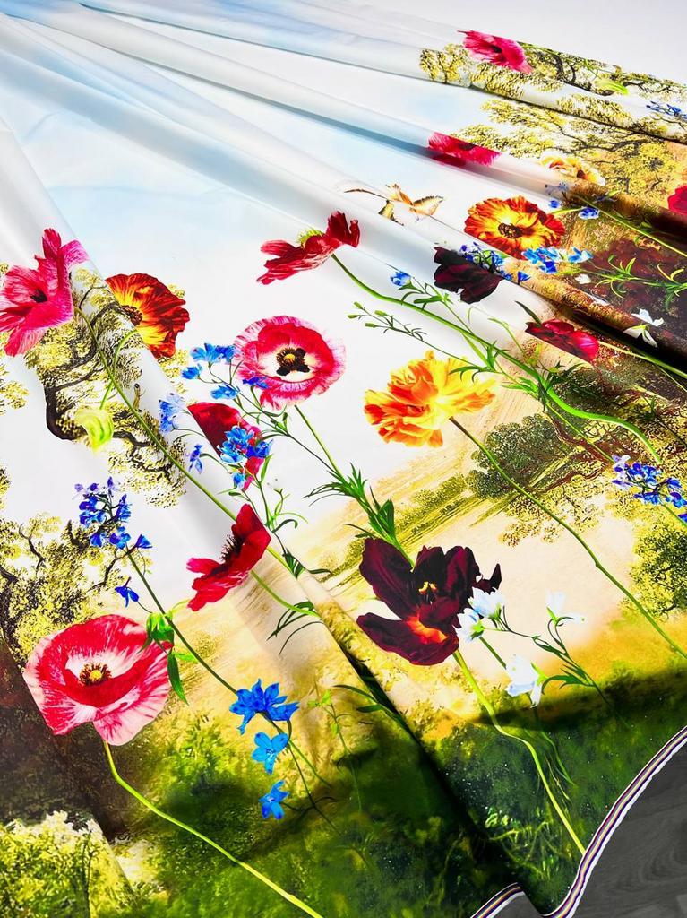 Cotton scenery