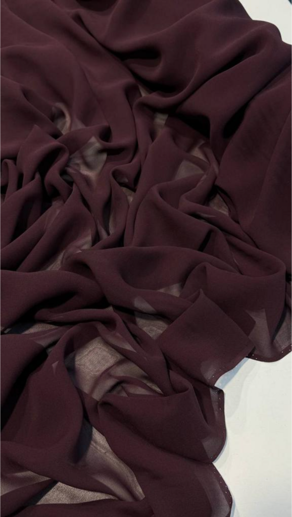 Silk georgette