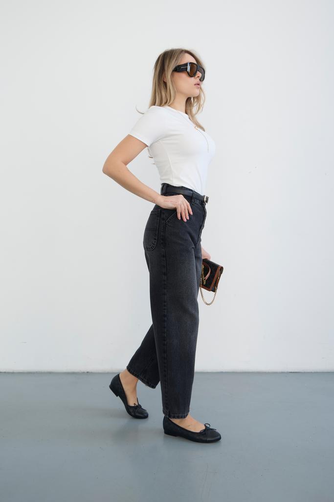 ДЖИНСИ СЛОУЧІ ГРАФІТ