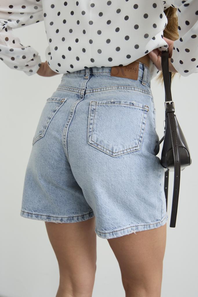 ДЖИНСОВІ ШОРТИ mom fit