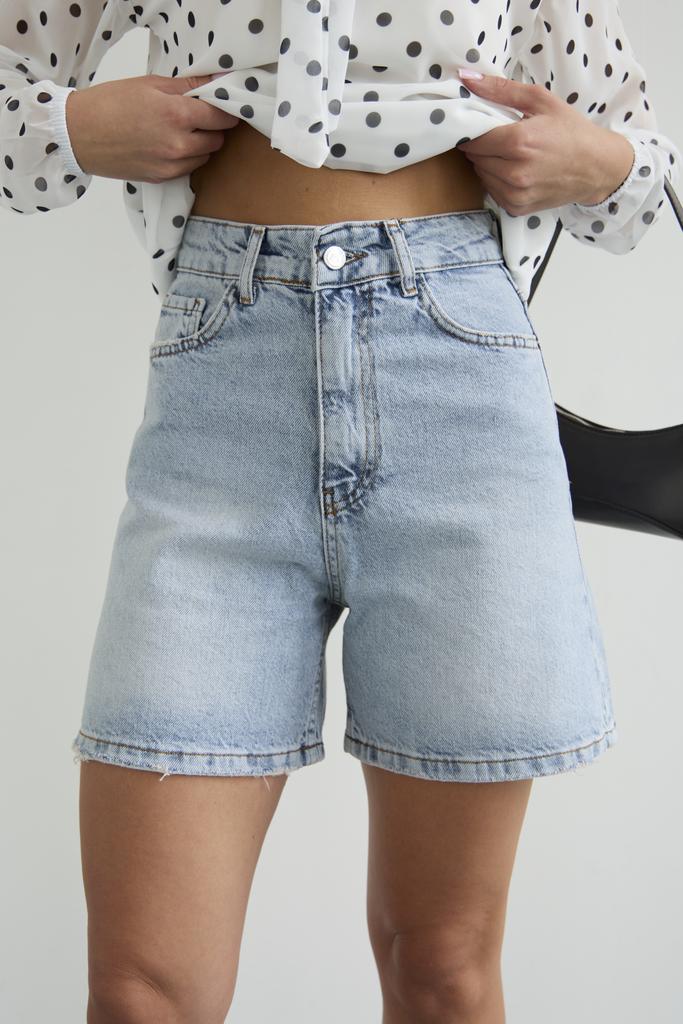 ДЖИНСОВІ ШОРТИ mom fit