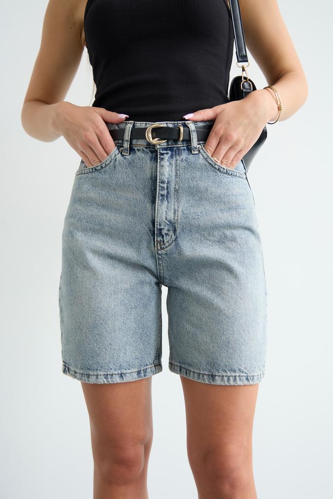 ДЖИНСОВІ ШОРТИ mom fit