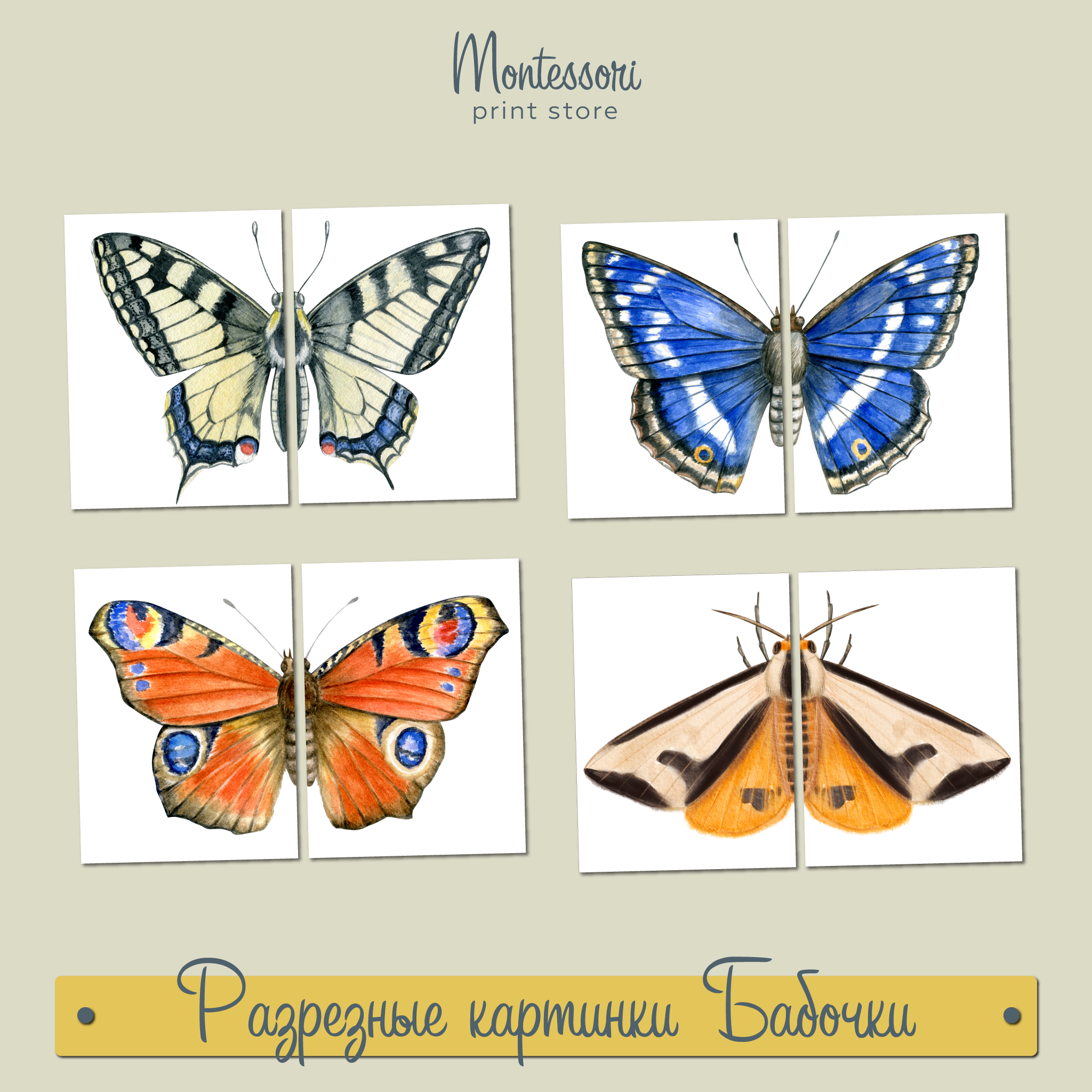 Картина «Полет бабочки»