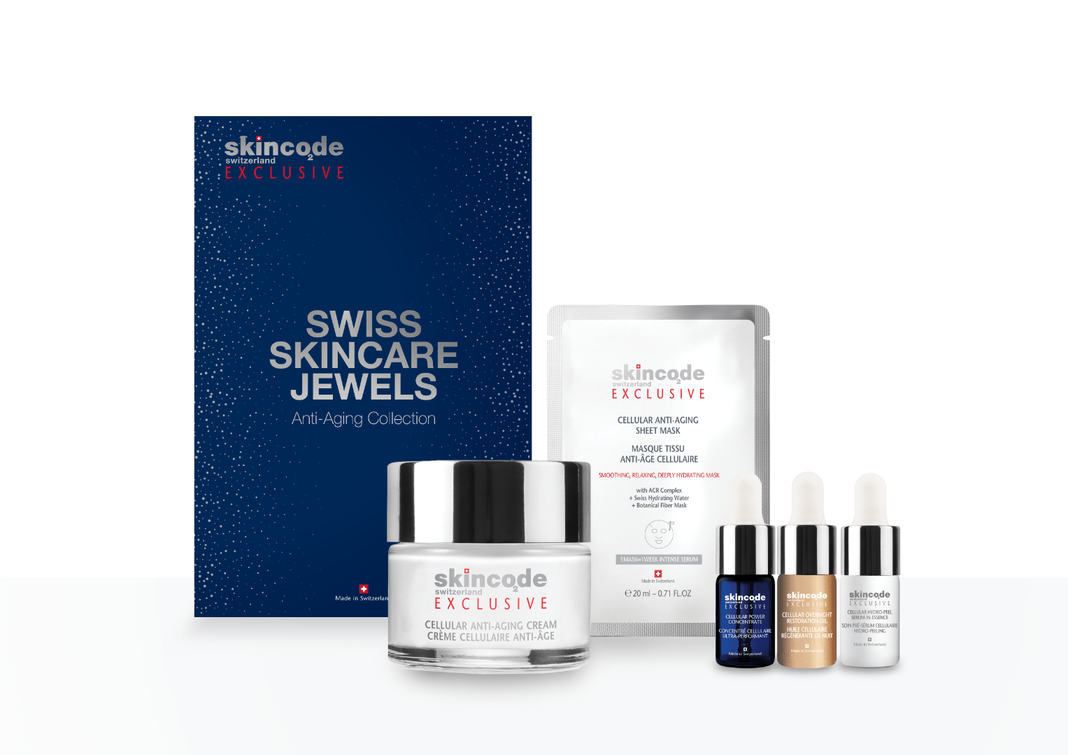 Набор Exclusive "Швейцарские драгоценности по уходу за кожей" / Swiss Skincare Jewels
